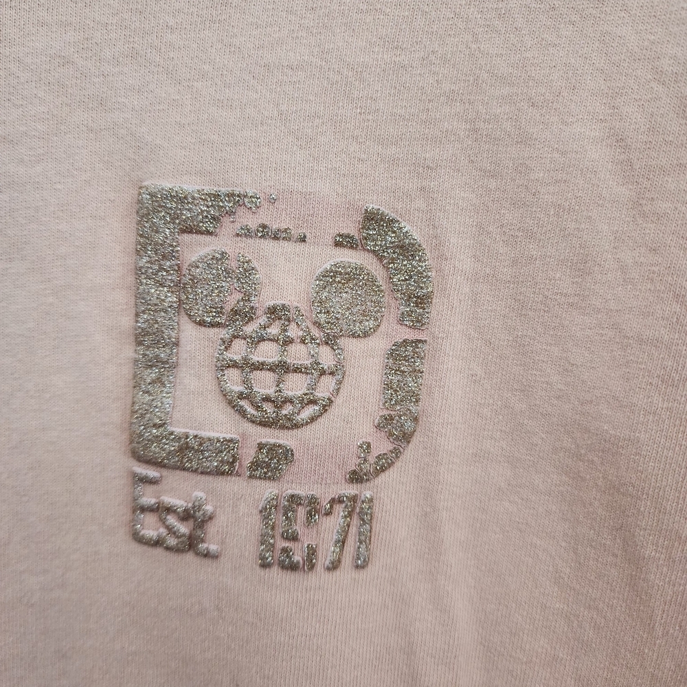 Walt Disney World Spirit Jersey Peach Pink - Picture 2 of 12